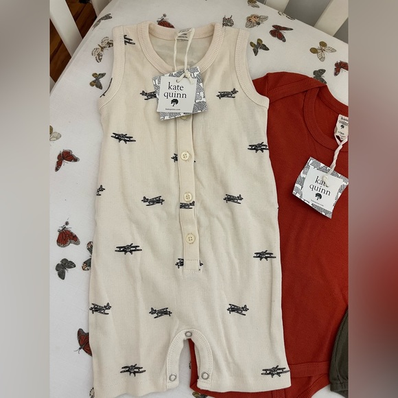 NWT Kate Quinn Organic Cotton Skinny Rib Set 18-24 - Picture 5 of 5